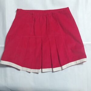 Best & Co. Pleated Corduroy Mini Skirt